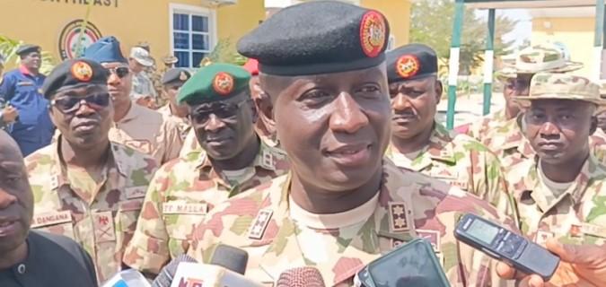 Tackle Insurgents, Theatre Commander Urges Officers