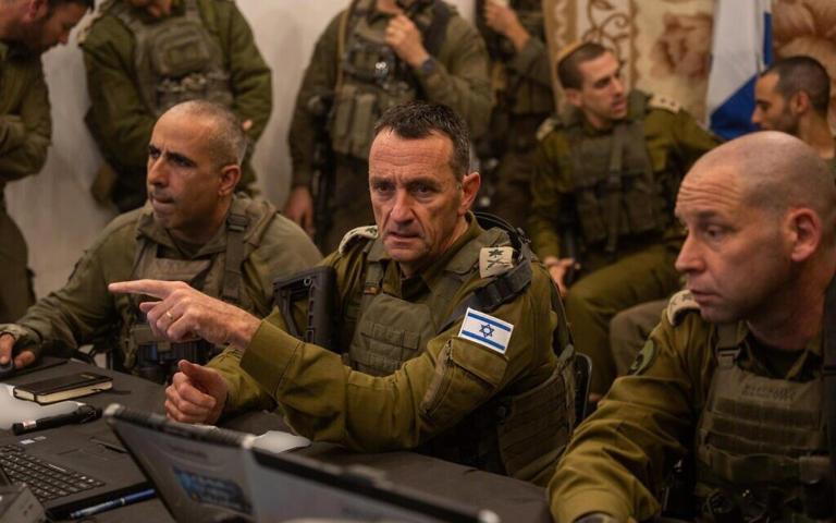 IDF chief says military will make Hamas understand it needs to release all hostages