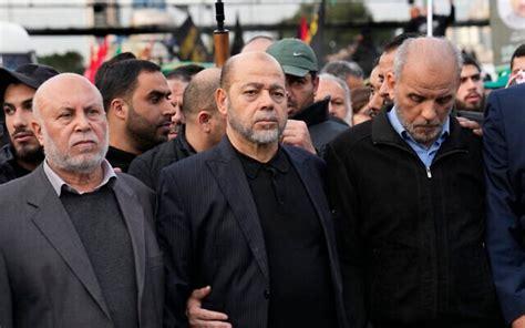 Senior Hamas official says group could step away from governing post-war Gaza, willing to enter talks with US on issue