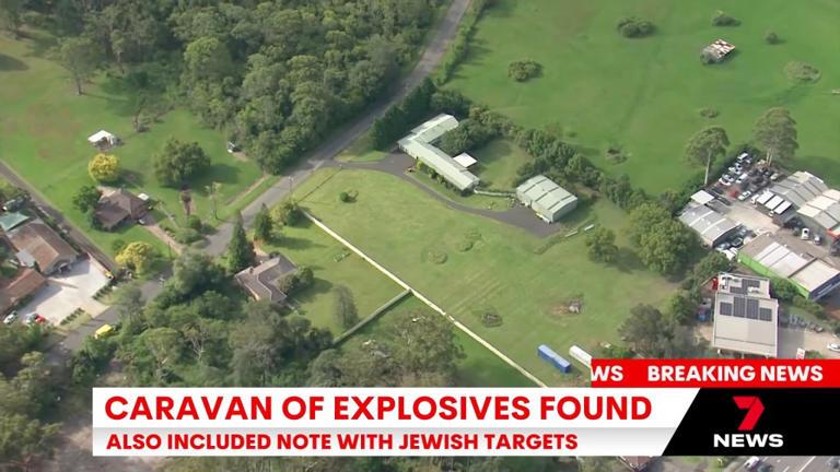 Trailer found packed with explosives ready for ‘antisemitic attack’ in Australia: ‘Potential mass casualty event’