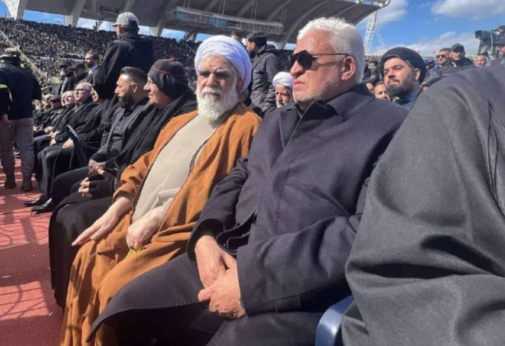 Pro-Iranian Iraqi militia leaders gather in Lebanon for Hezbollah leader’s funeral